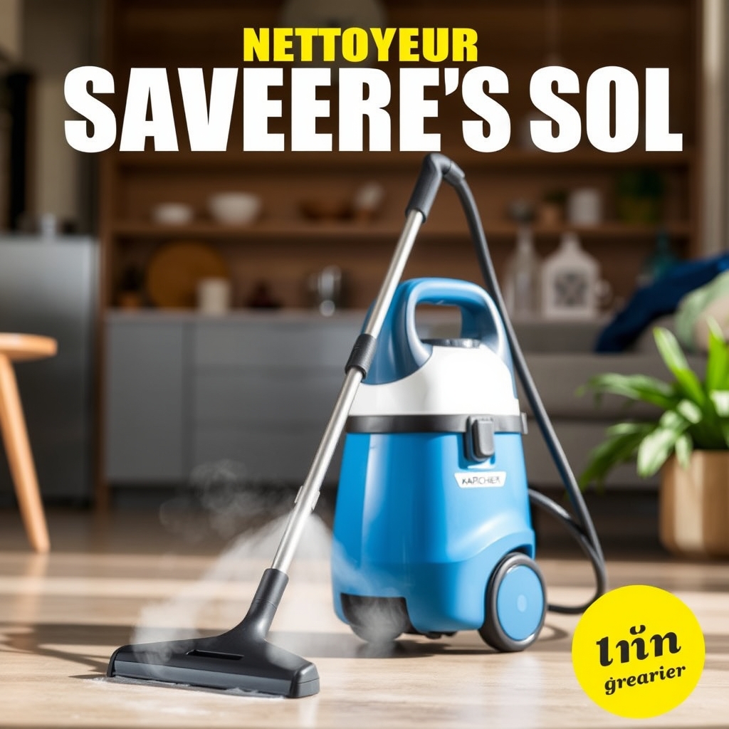 Nettoyeur vapeur sol : comment ça marche et pourquoi c'est efficace ? : nettoyeur vapeur sol